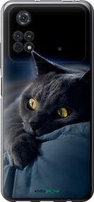 Чохол на Xiaomi Poco M4 Pro Димчастий кіт "825u-2592-2448"