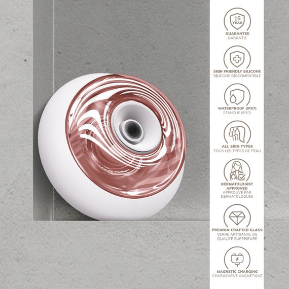 Масажер для обличчя та тіла GESKE Sonic Cool&Warm Face and Body Massager 9в1 starlight | Зображення 2