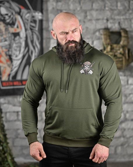 Худі водій олива ДЛ6436 | Зображення 1