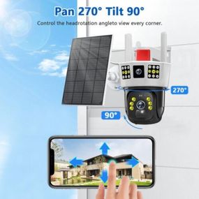 Камера відеоспостереження PTZ з 4G, поворотний механізм, XPRO, TP33 (44779-TP33-4G_1657)