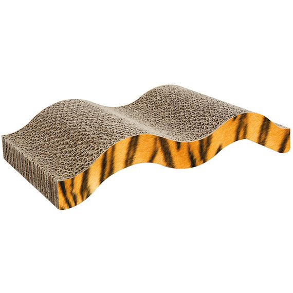 Кігтіточка для котів Flamingo Mawimbi Wave, 40 см х 21 см х 8 см