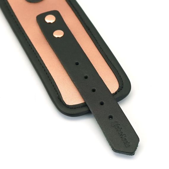 Наручники Liebe Seele Rose Gold Memory Wrist Cuff, натуральна шкіра, золото рожеве | Зображення 6