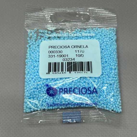 Бісер чеський Preciosa 10/0, колір 03234 - 50 г | Зображення 1