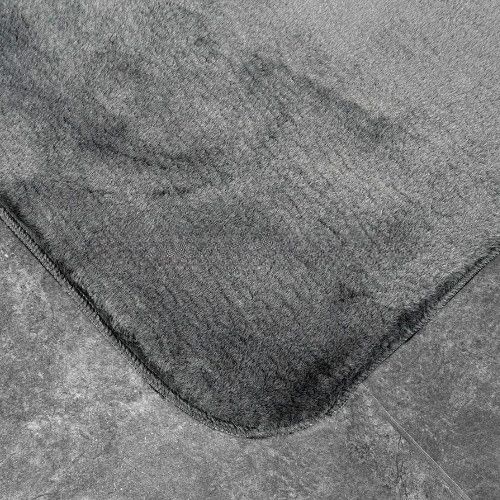 Килимок для підлоги з еко-хутра ТМ Dariana Moonbeam 60*90 см графітний | Зображення 5