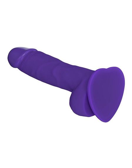 Реалистичный фаллоимитатор Strap-On-Me SOFT REALISTIC DILDO Violet - Size L sexstyle | Зображення 2