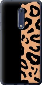 Чехол на Nokia 5 Пятна леопарда "4269u-804-17620"