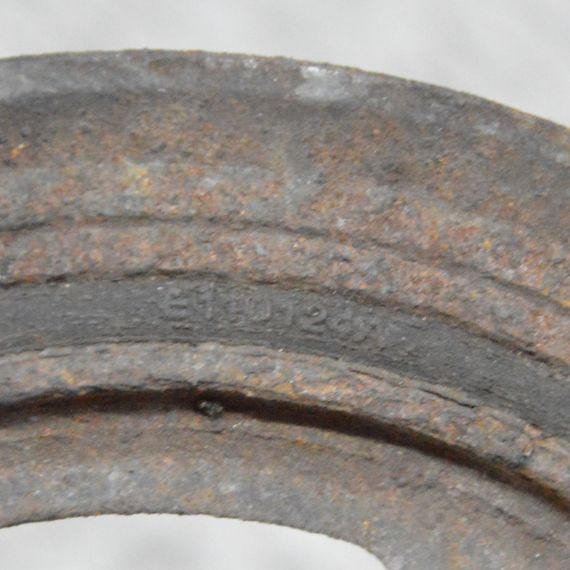 Шків колінвалу 1.6 HDI Citroen C4 Picasso 2006-2012 Шків колінчастого вала Сітроен ц4 Пікассо E110124A | Зображення 3