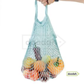 Еко сумка картата "Авоська" велика 7л - Avoskin Bag Blue
