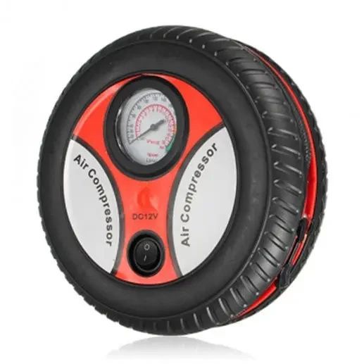 Компресор автомобільний AIR COMPRESSOR 260PSI DC-12V червоний | Зображення 2