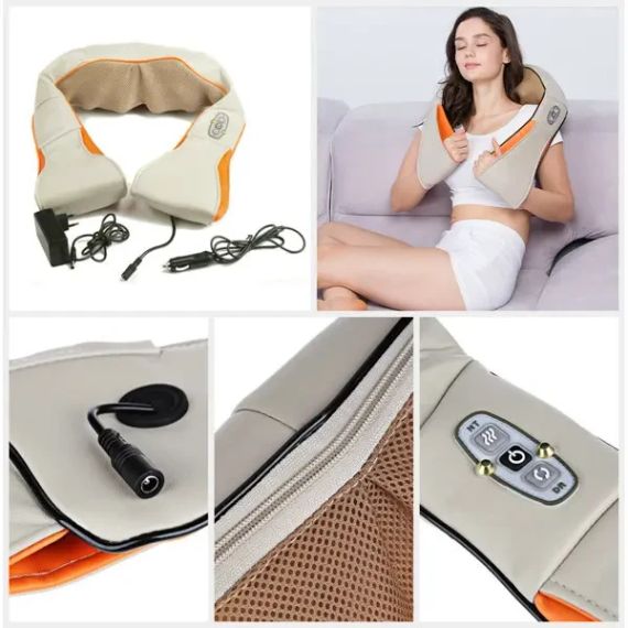 Масажер для шиї та плечей Massager of Neck Kneading | Зображення 5