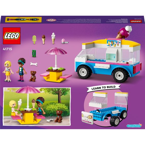 Конструктор LEGO Friends Фургон із морозивом 84 деталі (41715) | Зображення 9