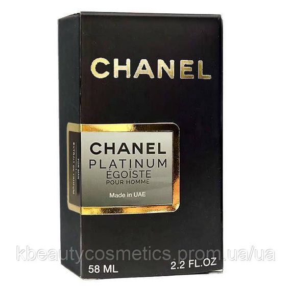 Chanel Egoiste Platinum Perfume Newly чоловічий 58 мл | Зображення 1