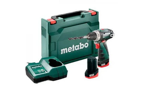 Шуруповерт акумуляторний Metabo PowerMaxx BS Basic (600984500) | Зображення 2