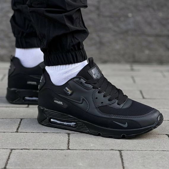 Кросівки Nike Air Max матеріал: текстиль/замш колір чорний | Зображення 1