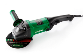 Машина шлифовальная угловая Ø180 1500 М (болгарка) APRO