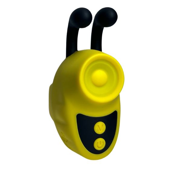 Вібратор на палець Passion Play у вигляді бджілки, жовтий, 12 режимів вібрації, 5,6 × 3,6 см Sex Aura | Зображення 3