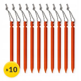 Набір кілочків для намету Mountain Goat алюмінієві 15 см, Y-подібні 10 шт (P-5905973406888)