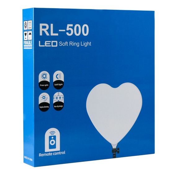 LED Панель RL-500 33cm (Heart Style) Remote | Зображення 1