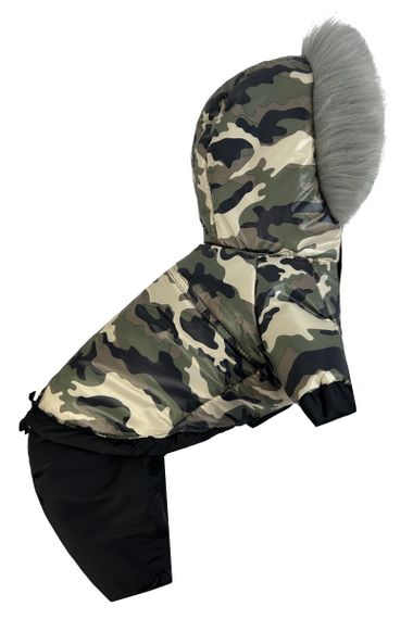 Комбінезон зі знімними штанами камуфляж зелений CO-32