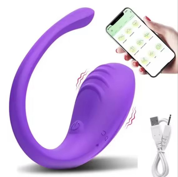 Многофункциональный вибратор для пар, анально-влагалищный стимулятор, интимная игрушка. Фиолетовый