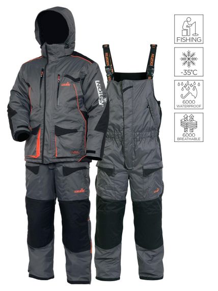 Kостюм зимний Norfin Норфин Discovery Gray 04 размер XL-L