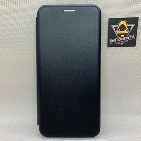 Чохол книжка для Oppo A38 Екошкіра Чорний