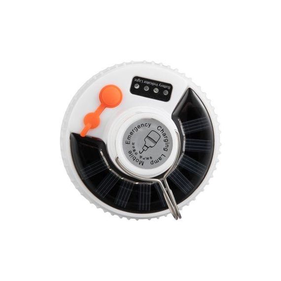 Світильник акумуляторний підвісний 14 SMD, сонячна панель, індикатор заряду INTERTOOL LB-0108 | Зображення 2