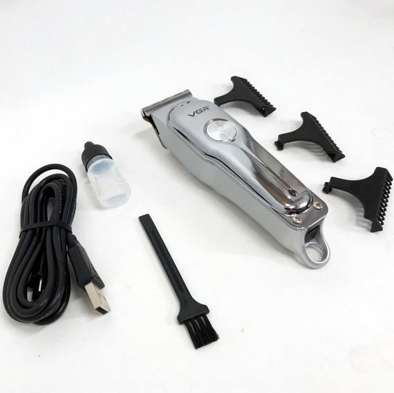 Машинка для стрижки на акумуляторі, Машинка для стрижки волосся домашня Тример скронь LF-47 | Зображення 9