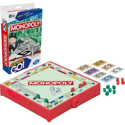 Настольная игра Hasbro дорожная Монополия настольная (F8256)