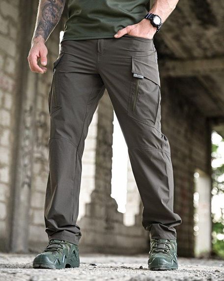 Стрейчеві літні тактичні штани OBLIVION олива    ДЛ7353