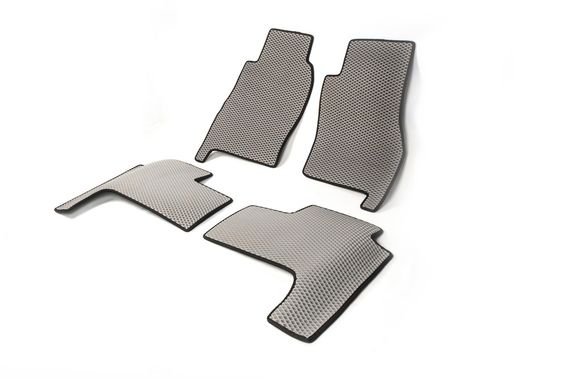 Килимки EVA (сірі) Довгий, 4 штуки (передні та задні) для Nissan Patrol Y61 1997-2011 рр | Зображення 1