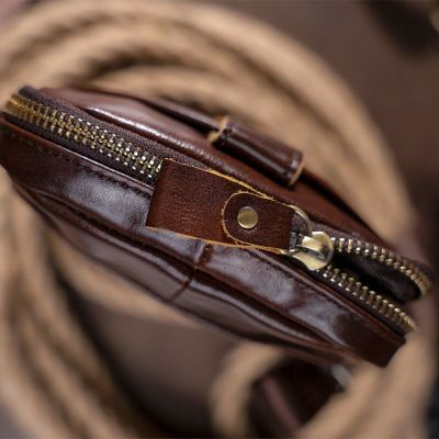Сумка Vintage Коричневая (14728) | Зображення 3