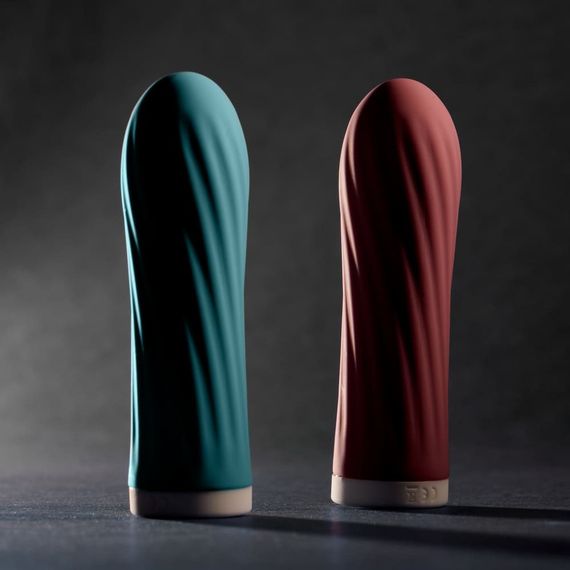 Мини-вибратор рельефный Sweet Em Velvet Lure, розовый sexstyle | Зображення 6