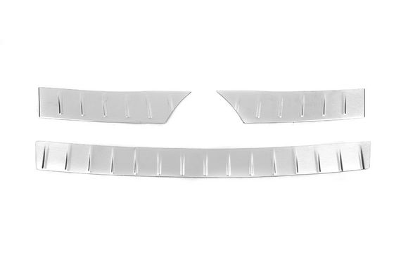 Накладка на задній бампер OmsaLine (нерж) для Volkswagen Tiguan 2007-2016 рр.