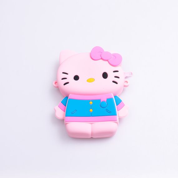 Детская силиконовая сумочка Hello Kitty 13*10*3 см Розовый HP-55-1P | Зображення 1