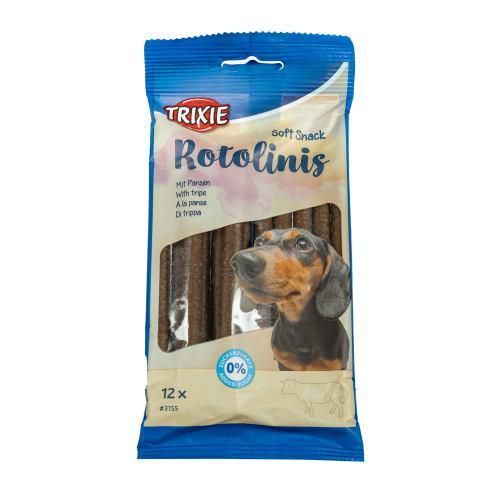 Лакомство Trixie Soft Snack Rotolinis для собак палочки с рубцом 120 г | Зображення 2