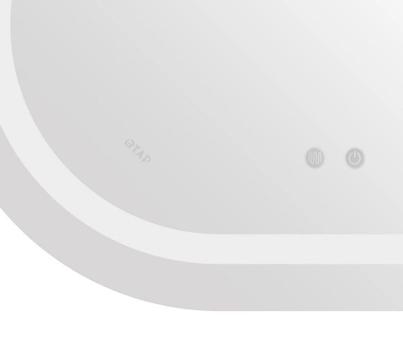 Дзеркало Qtap Gemini з LED-підсвічуванням Touch QT2578R6590 | Зображення 4