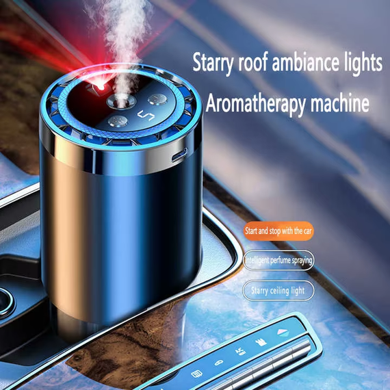 Розумний автомобільний очисник повітря Starry Sky Summit/Аромодифузор від USB 5 режимів | Зображення 4