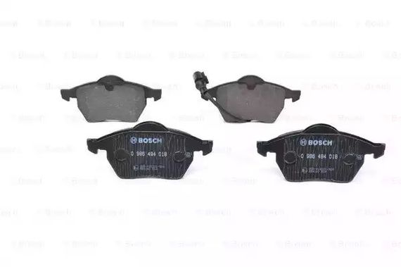 Колодки гальмівні дискові AUDI TT, SEAT LEON, SKODA, VW передн.  BOSCH (0986494018) | Зображення 2