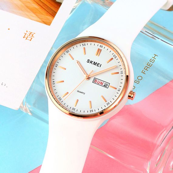 Жіночий годинник Skmei 1747WT White | Зображення 3