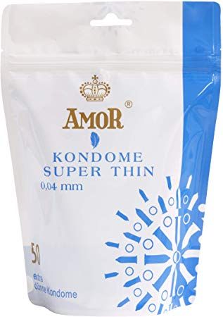 Презервативи - Amor Super Thin, 50 шт. | Зображення 1