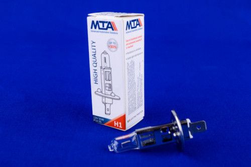 Лампа автомобільна H1 12 V 55 W P14.5S (ближна/даля, протитуманна) MTA 80115 HBC11