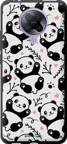 Чохол на Xiaomi Redmi K30 Pro Панди "4318b-1899-2448"
