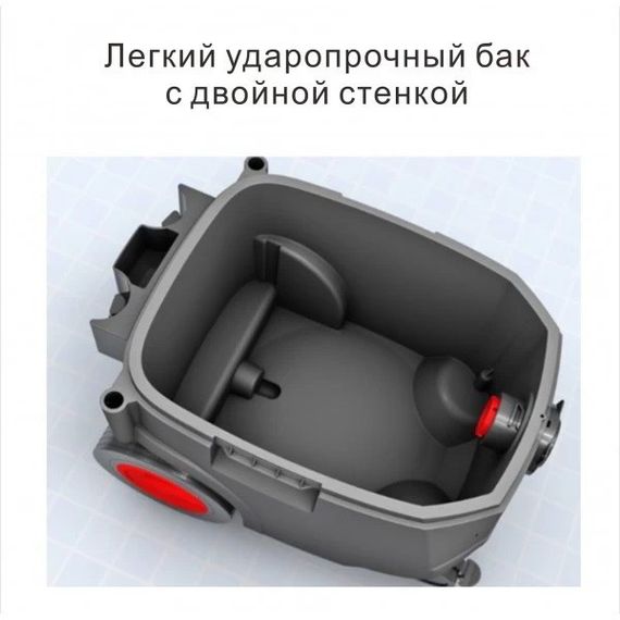 Промисловий пилосос Starmix ISC L-1625 Top | Зображення 3