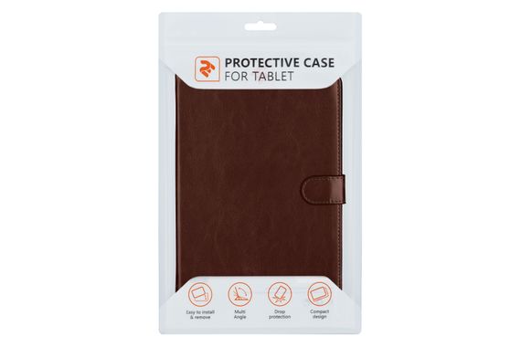 Чехол 2Е Basic универсальный для планшетов с диагональю 7-8&quot;, Dark Brown (2E-UNI-7-8-OC-BR) | Зображення 4