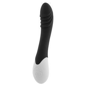 Вібратор S Pleasures Premium Phoenix, для точки G, чорний, водостійкий, 16 різновидів вібрації, нагрівання Sex Aura