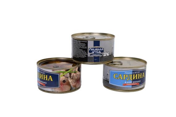 Сардина в олії «Ризька» Рибацька Артіль 230 г | Зображення 2
