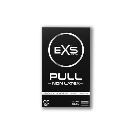 Презервативы - EXS Pull Non-Latex, 3 шт. sexstyle