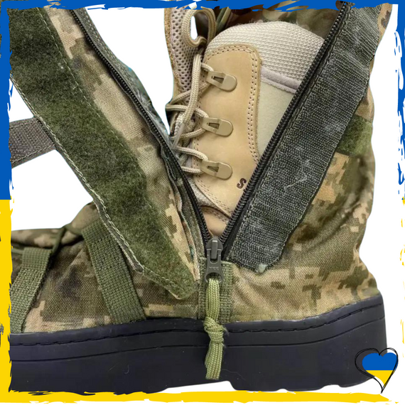 Зимові водонепроникні бахіли. Тактичні бахіли для військових. Бахили ЗСУ. 38-46 | Зображення 2