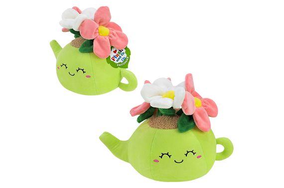 М'яка іграшка PLC25092 вазон з квітами, 21см Plush and Co